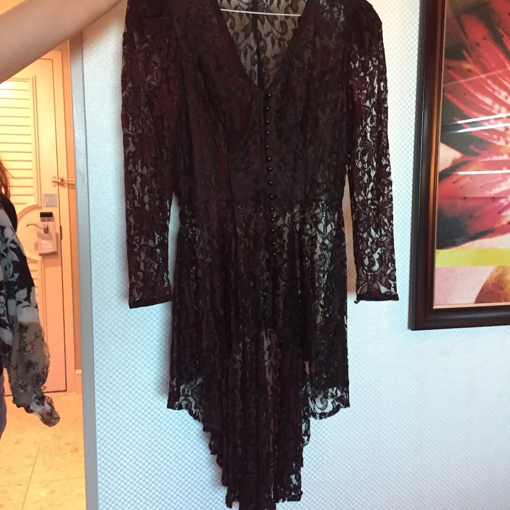 Lace Vintage Gothic Romantic Blouse